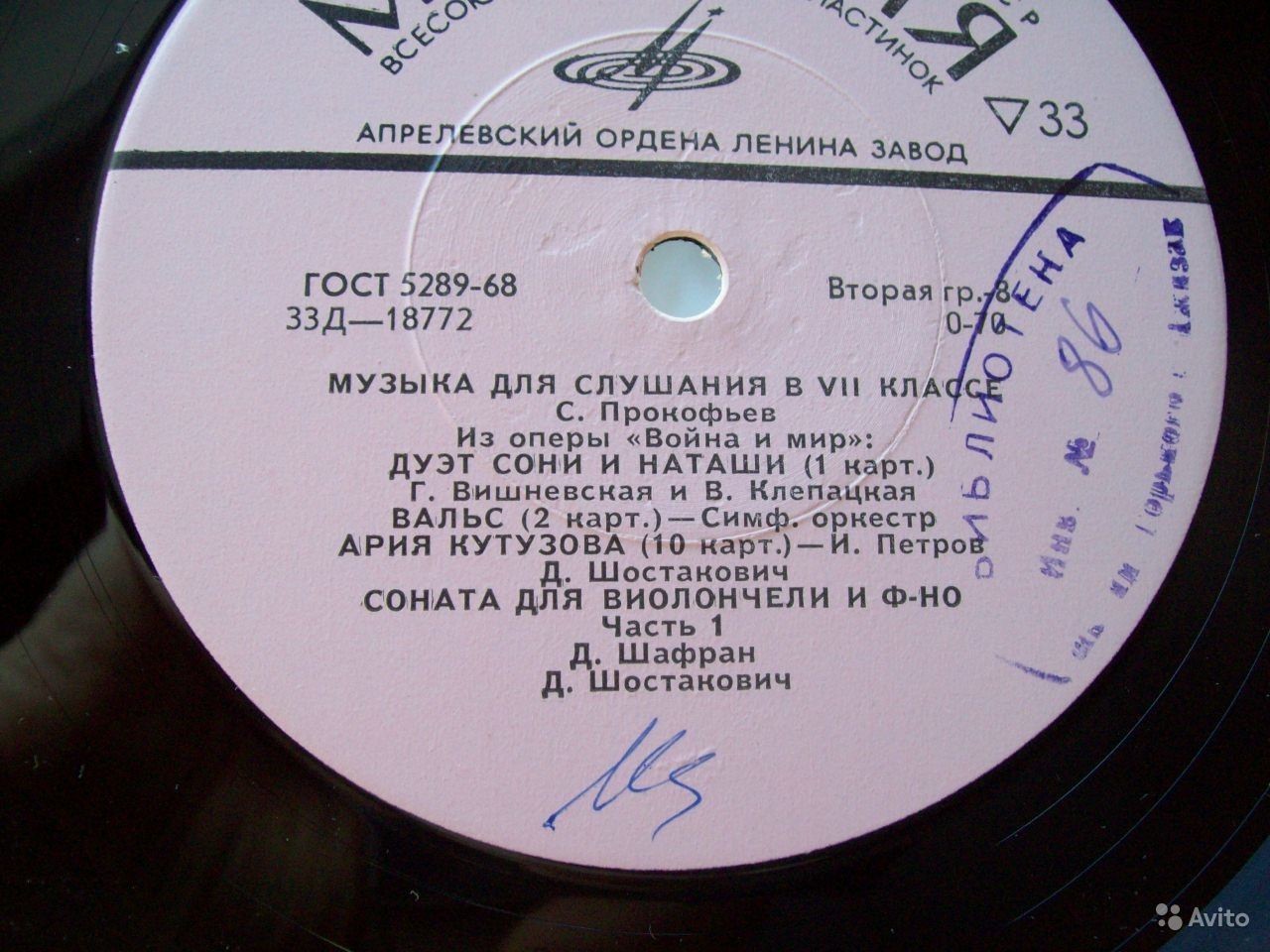 Музыка для слушания в VII классе