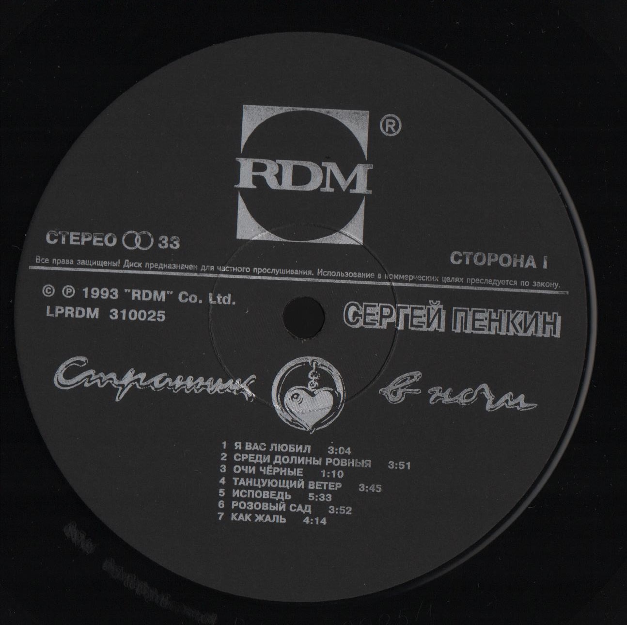 Сергей ПЕНКИН. Странник в ночи