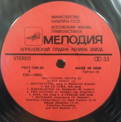 Цыганские песни