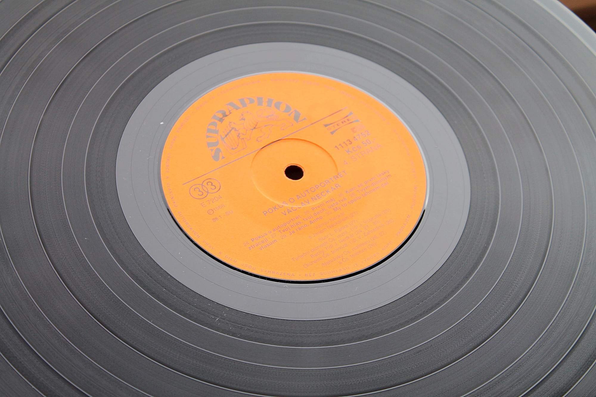 Václav Neckář ‎– Pokus O Autoportrét [по заказу чешской фирмы SUPRAPHON 1113 4751]