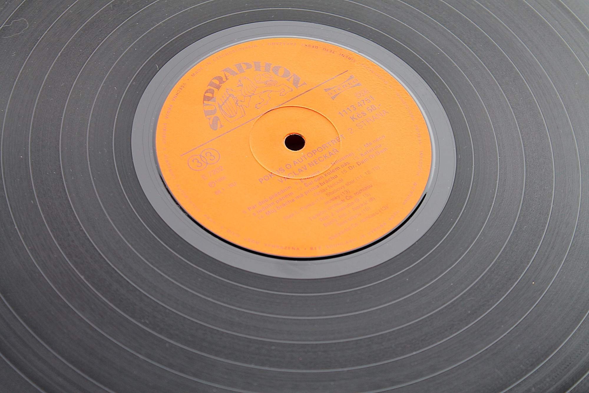 Václav Neckář ‎– Pokus O Autoportrét [по заказу чешской фирмы SUPRAPHON 1113 4751]