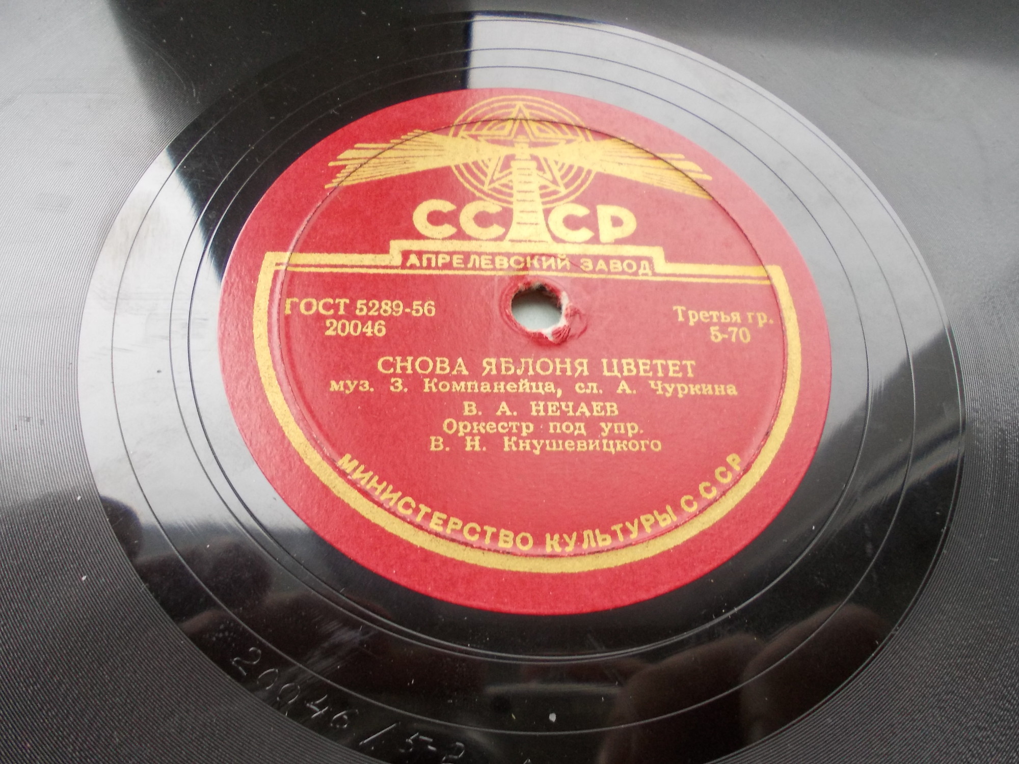 В. Нечаев – Огонек / Снова яблоня цветет