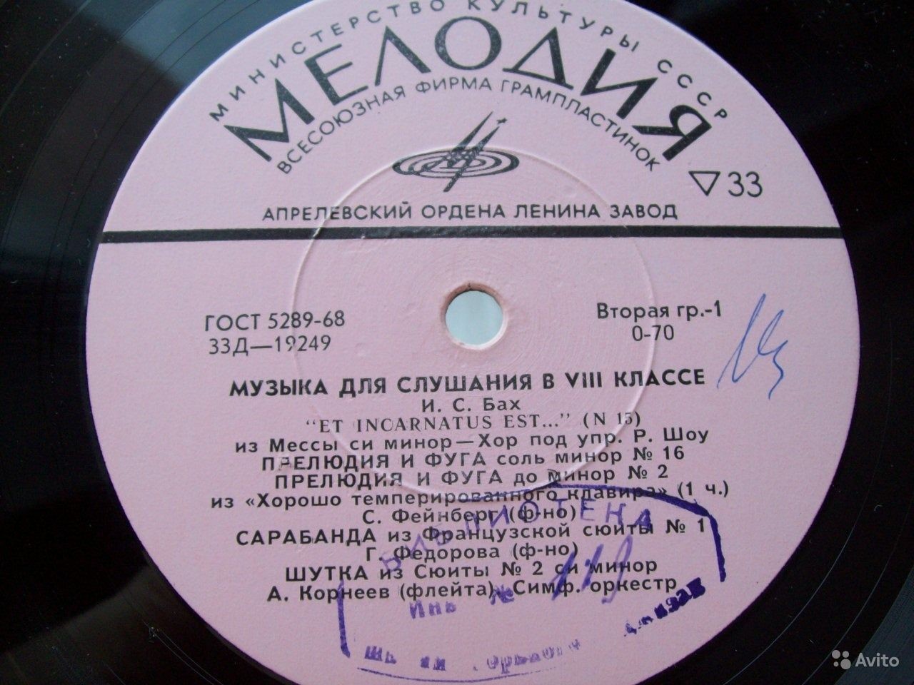 Музыка для слушания в VIII классе