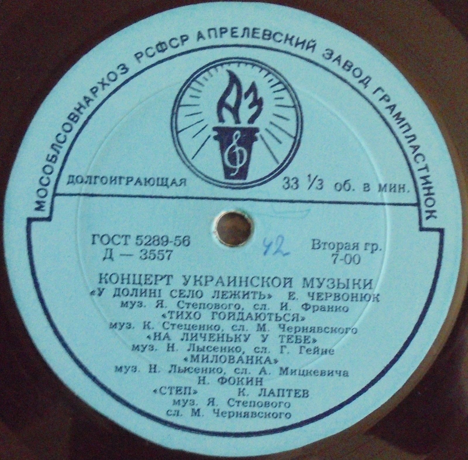 Концерт украинской музыки