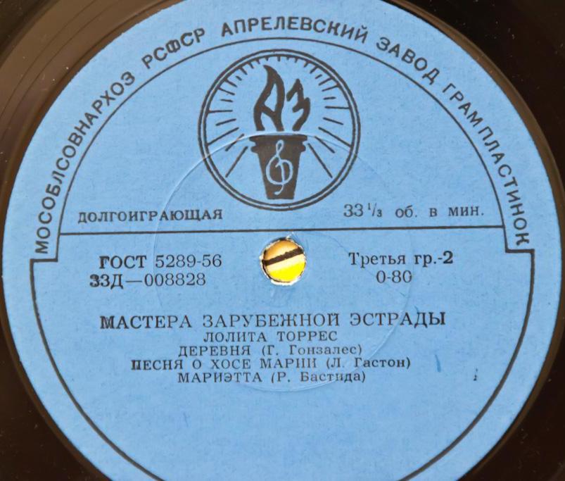 Мастера зарубежной эстрады: Лолита Торрес