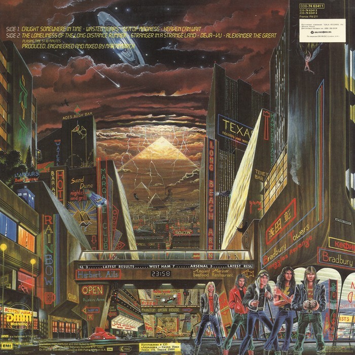 IRON MAIDEN «Somewhere In Time» (запись 1986г.)