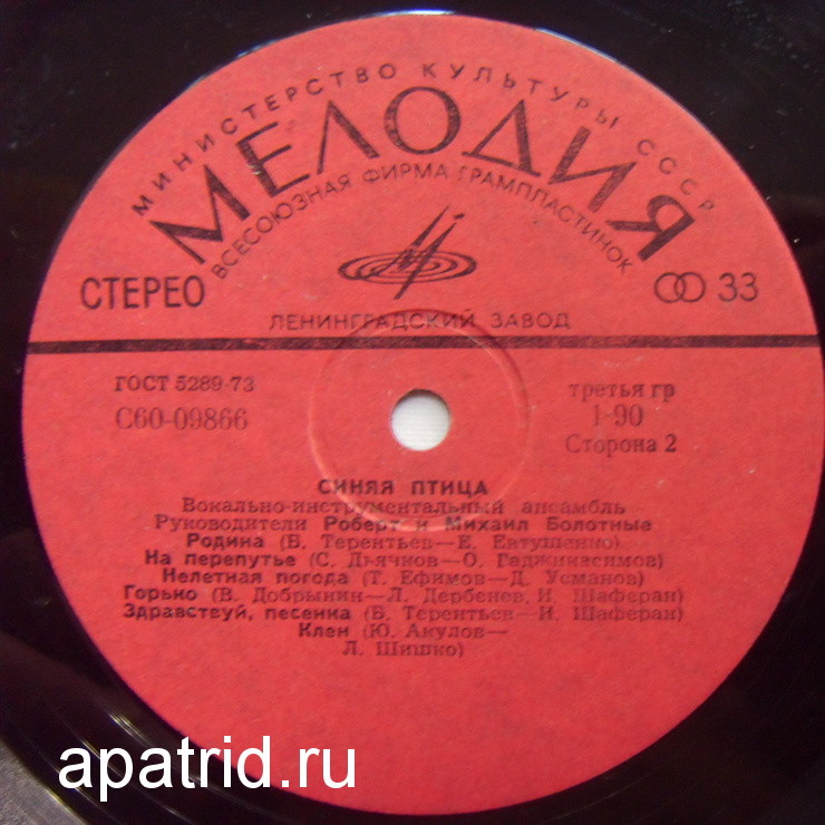 ВИА "Синяя птица"