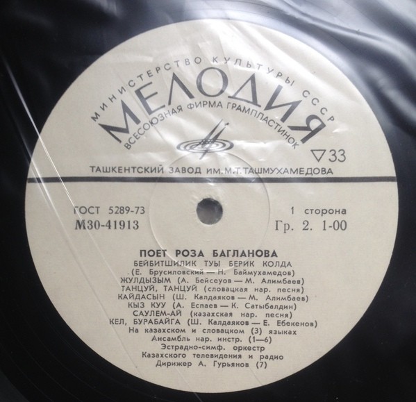 БАГЛАНОВА Роза.