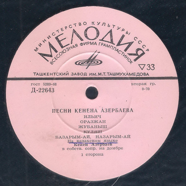 Песни Кенена АЗЕРБАЕВА