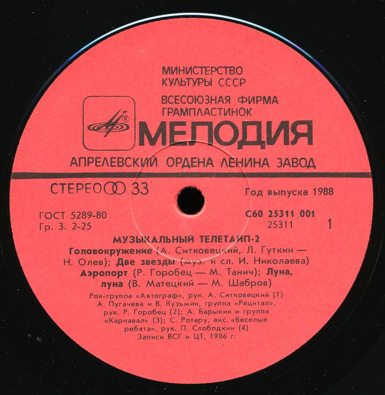 Музыкальный телетайп 2