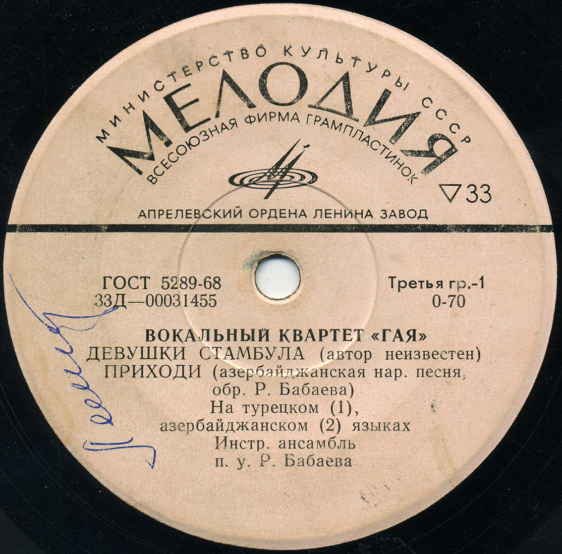 Вокальный квартет "Гая"