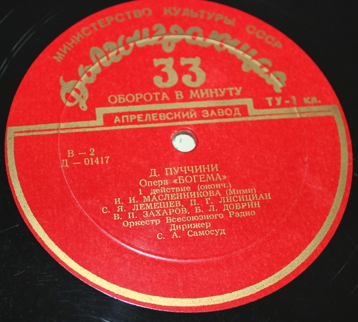 Д. Пуччини: Опера «Богема»