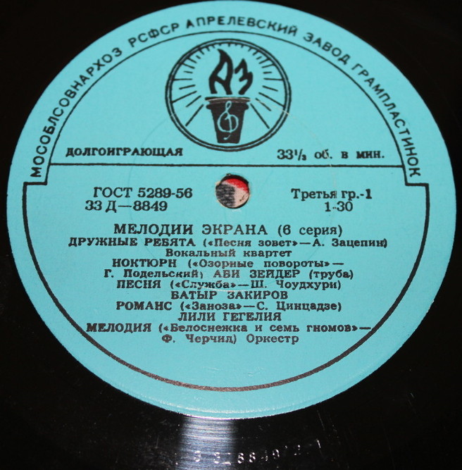 Мелодии экрана (6 серия)