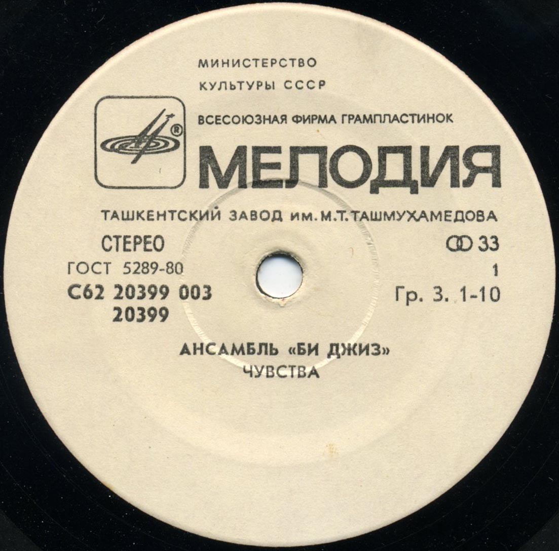 АНСАМБЛЬ "БИ ДЖИЗ"