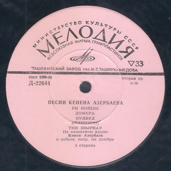 Песни Кенена АЗЕРБАЕВА