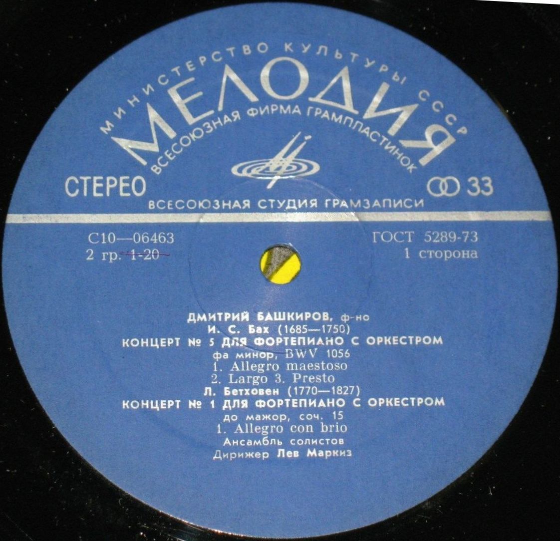 Дмитрий Башкиров, фортепиано