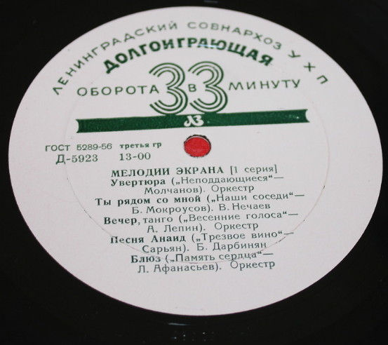 Мелодии экрана (1 серия)