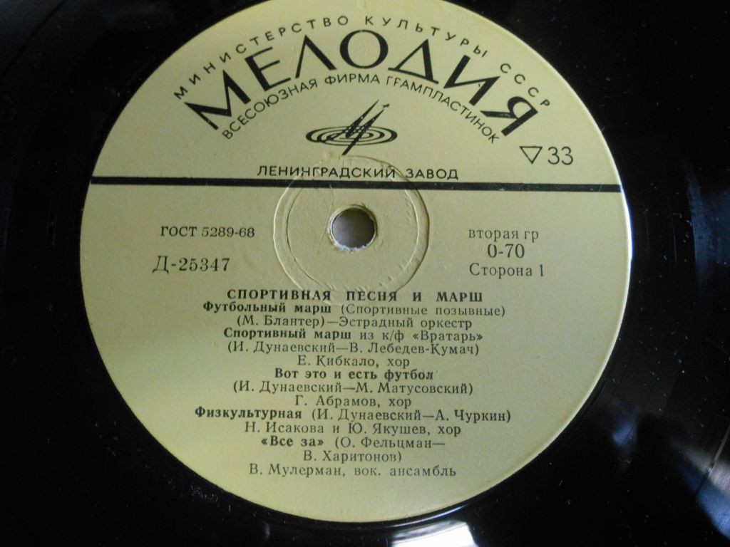 Спортивная песня и марш