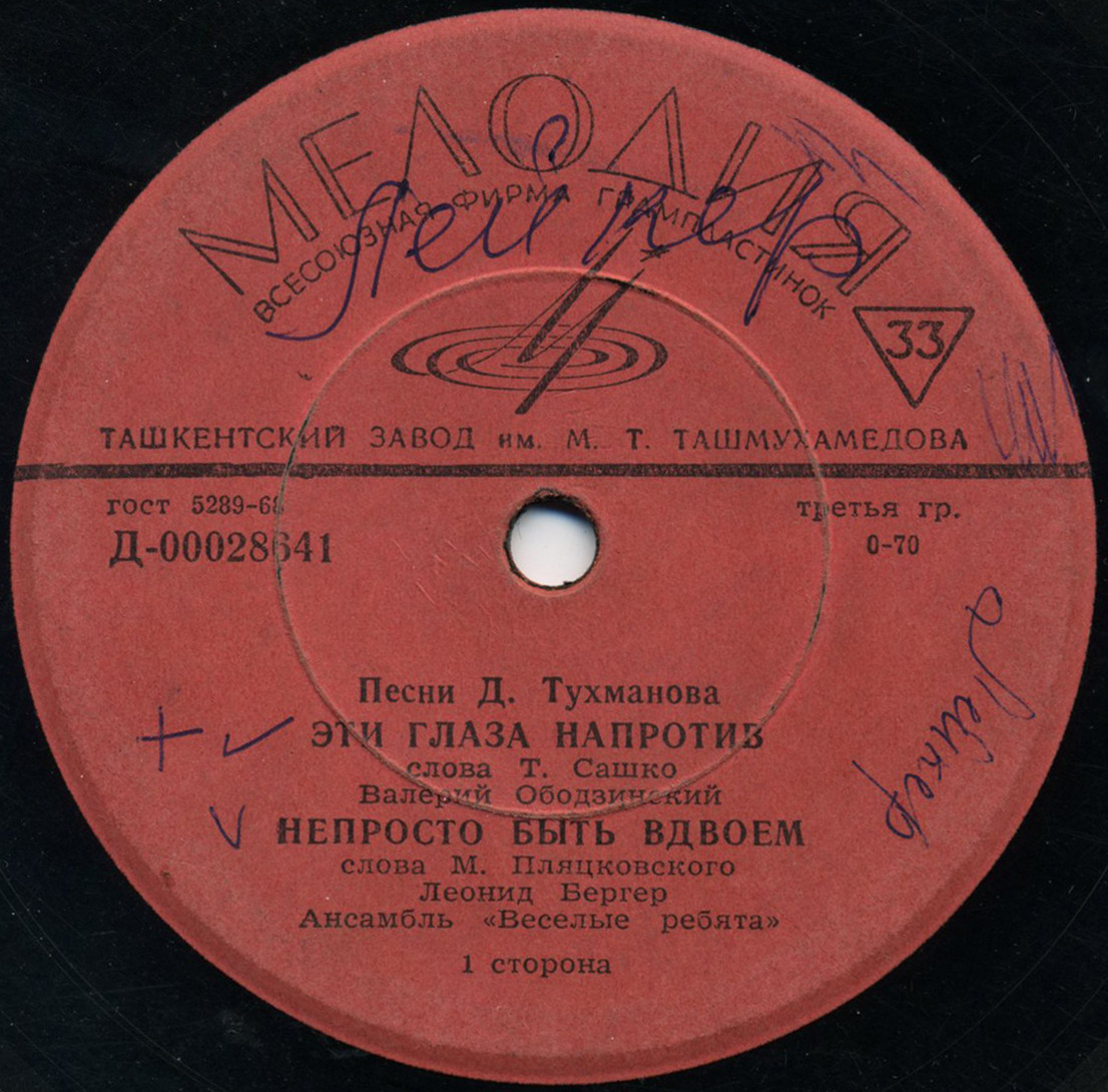 Песни Д. Тухманова