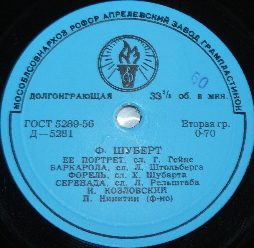 Л. БЕТХОВЕН, Ф. ШУБЕРТ. Поет И. Козловский