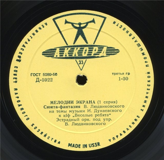 Мелодии экрана (1 серия)