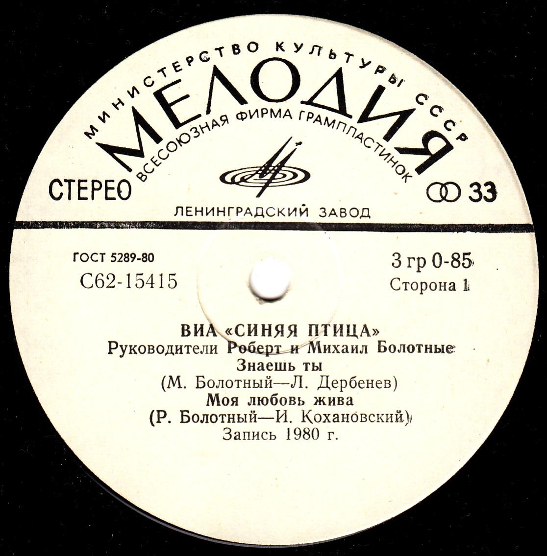 ВИА "Синяя птица"