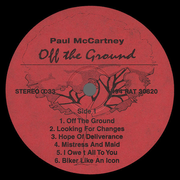 PAUL McCARTNEY «Off The Ground»
