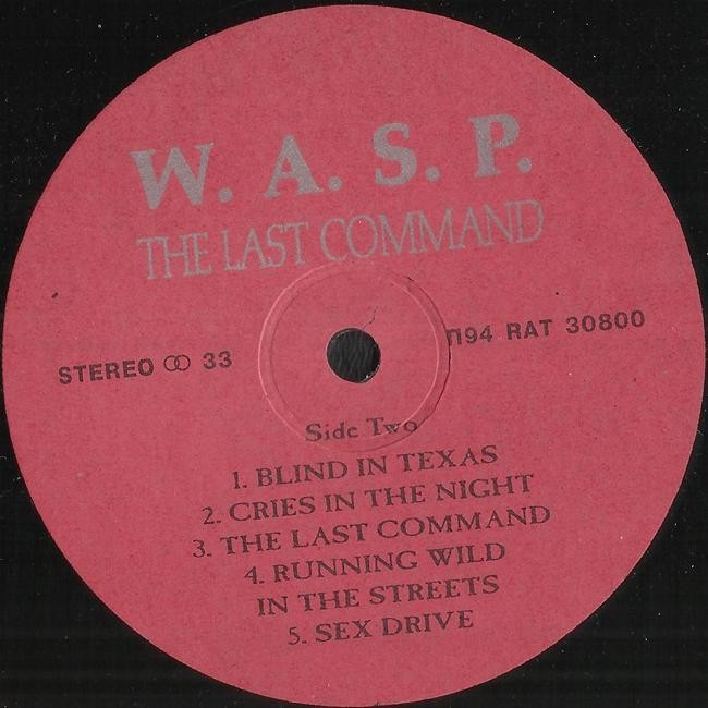 W.A.S.P. - The Last Command