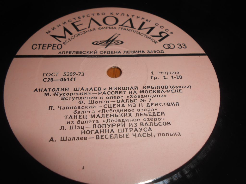 Анатолий Шалаев и Николай Крылов (баяны)