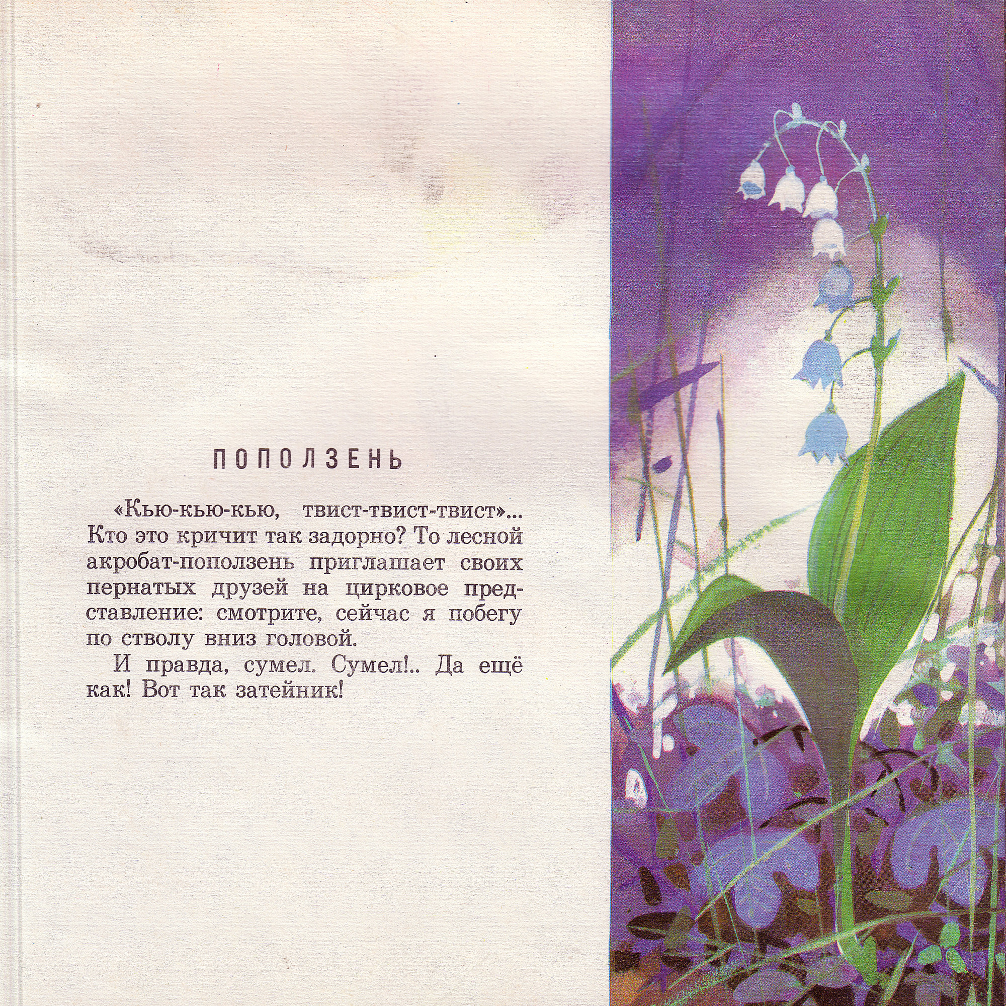 Приложение к книге Александра Баркова «Голоса весеннего леса»