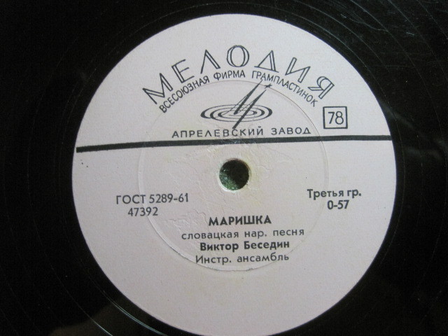 Виктор БЕСЕДИН - Песня о первой любви / Маришка