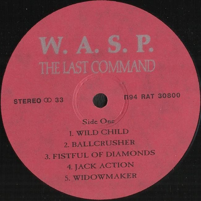 W.A.S.P. - The Last Command