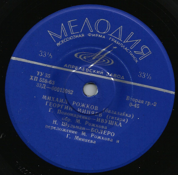 РОЖКОВ Михаил (балалайка) и МИНЯЕВ Георгий (гитара)