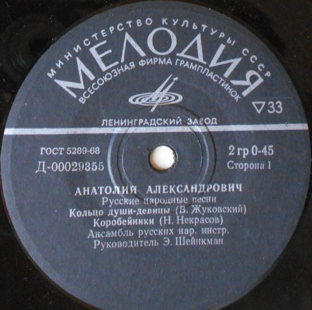 Анатолий АЛЕКСАНДРОВИЧ