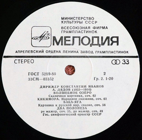А. Глазунов, А. Лядов - Константин Иванов