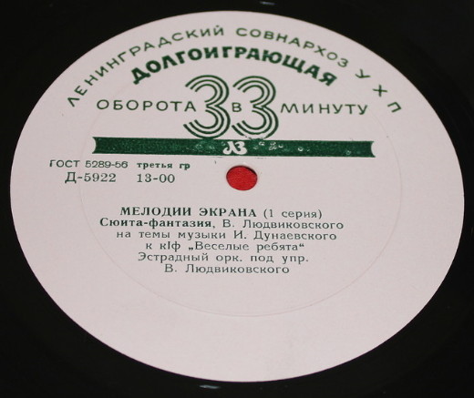 Мелодии экрана (1 серия)