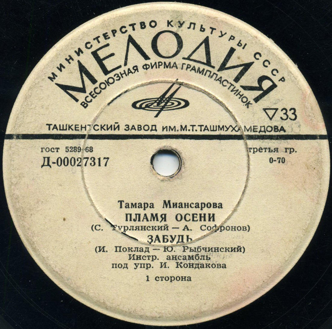 Тамара Миансарова