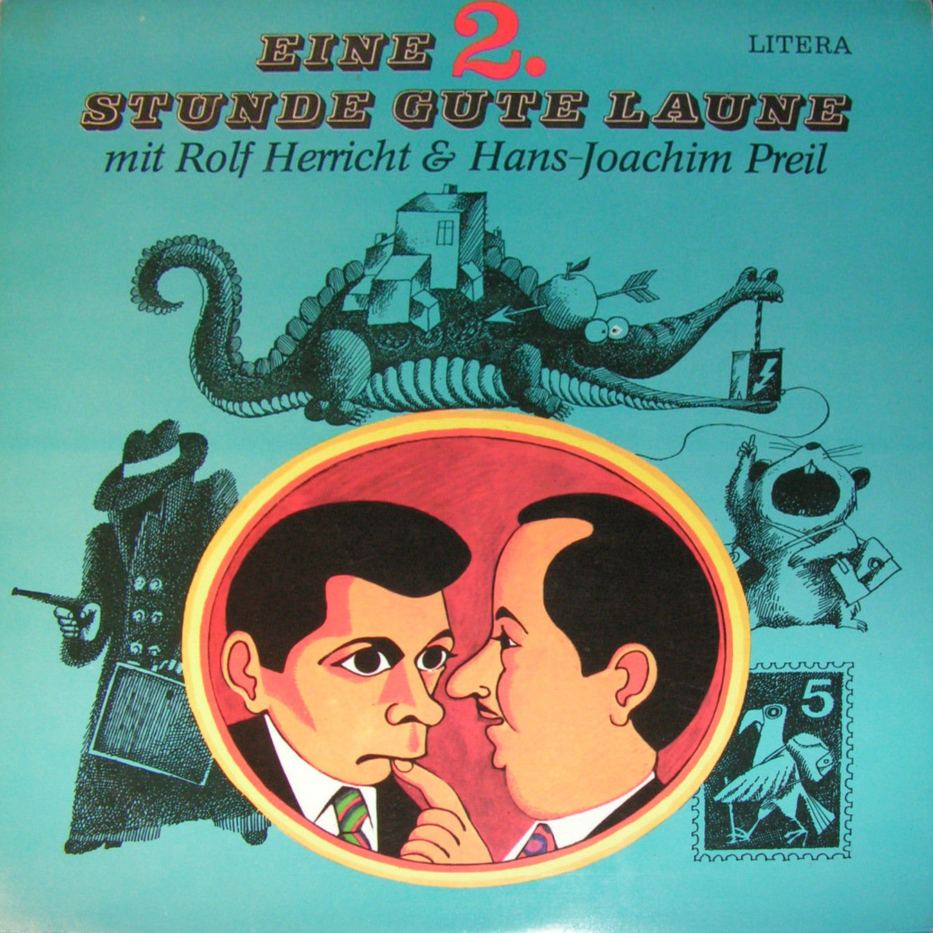 Rolf Herricht & Hans-Joachim Preil ‎– Eine 2. Stunde Gute Laune [по заказу немецкой фирмы LITERA, 8 60 226]