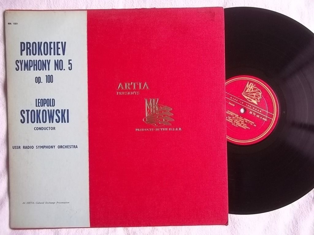 С. ПРОКОФЬЕВ (1891–1953): Симфония № 5, соч. 100 (СО ВР; Л. Стоковский, США)