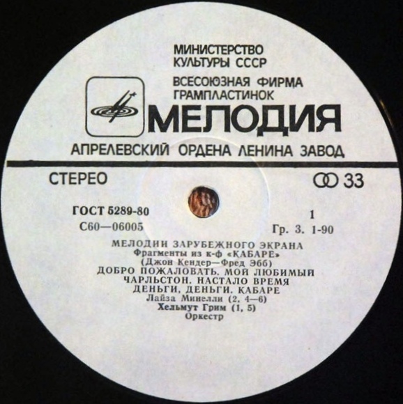 Мелодии зарубежного экрана