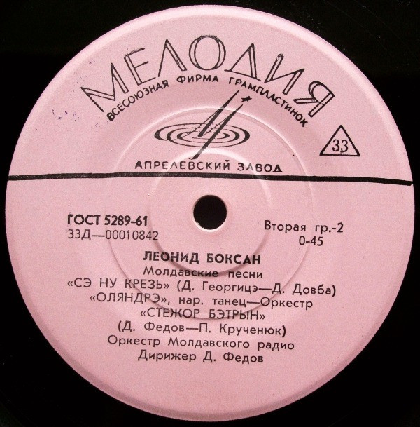 Молдавские песни и танцы