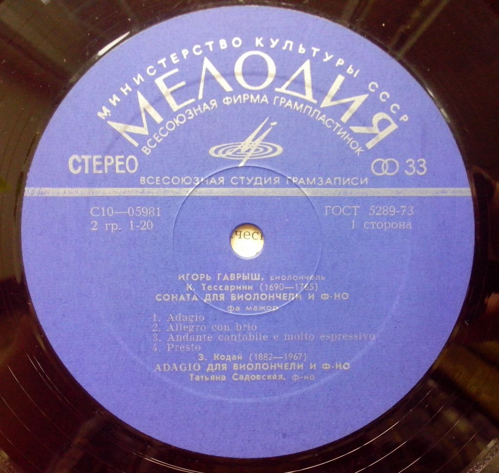 Игорь Гаврыш (виолончель)