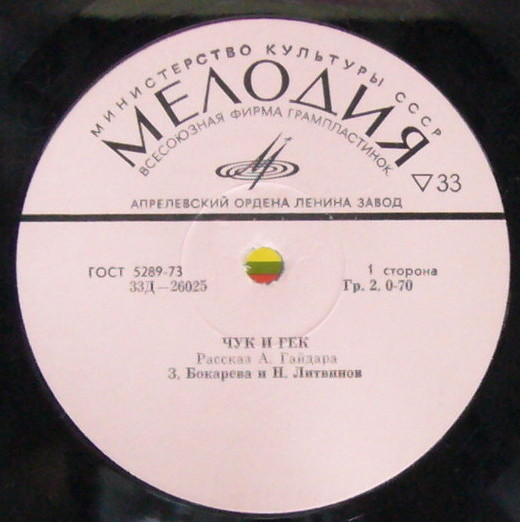 А.Гайдар. Чук и Гек