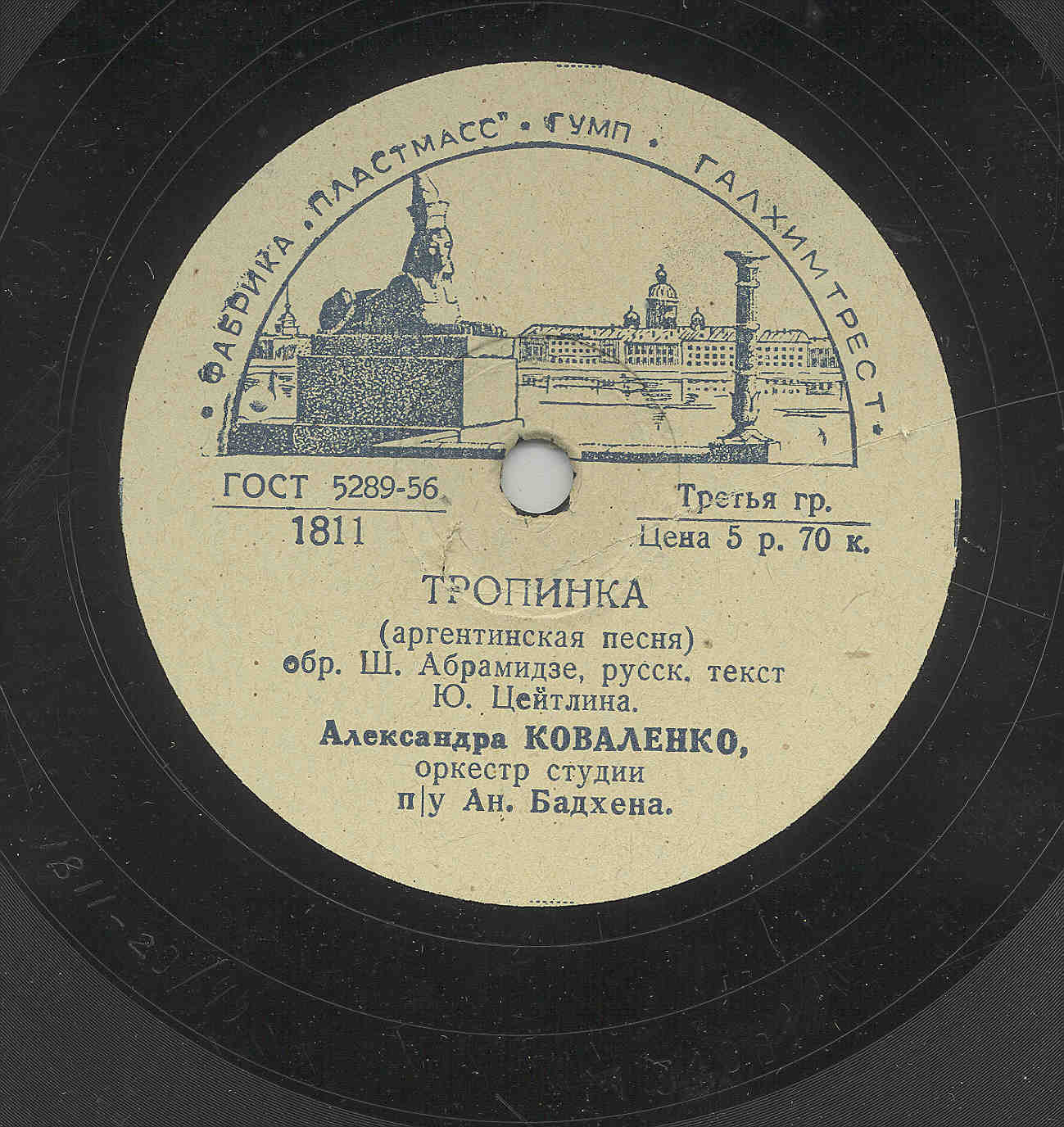 Александра Коваленко - Тропинка / Прощай, Рим!...