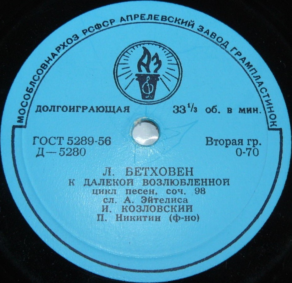 Л. БЕТХОВЕН, Ф. ШУБЕРТ. Поет И. Козловский