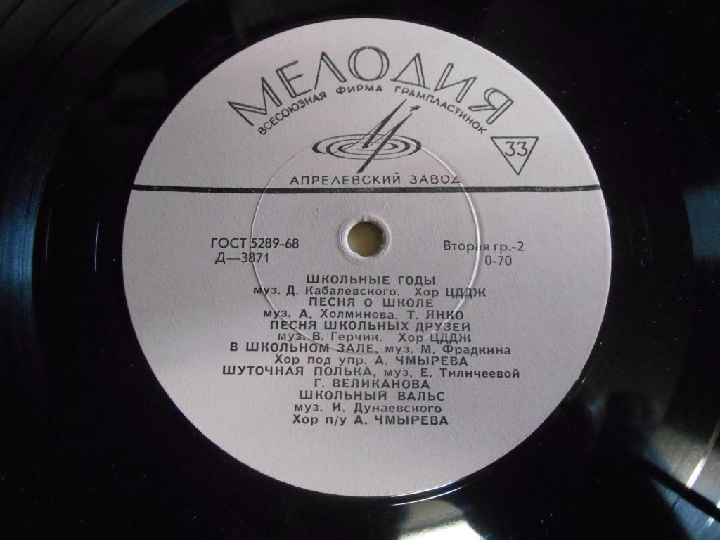 Песни советских школьников