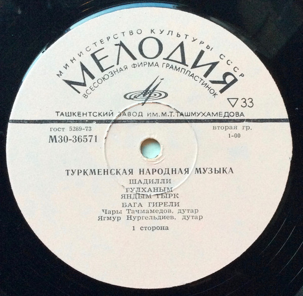 Чары ТАЧМАМЕДОВ (дутар), Ягмур НУРГЕЛЬДИЕВ (дутар). Туркменская народная музыка