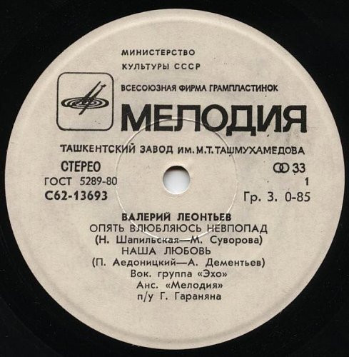 Валерий Леонтьев