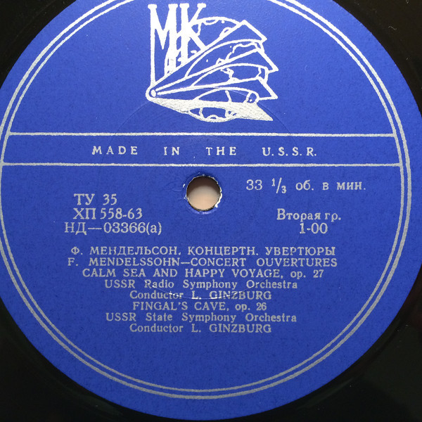 Ф. Мендельсон: Концертные увертюры