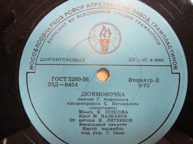 Г. Х. Андерсен. Дюймовочка